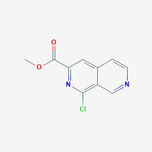 B2985284 Methyl 1-chloro-2,7-naphthyridine-3-carboxylate CAS No. 1250443-81-2
