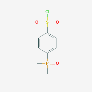 molecular formula C8H10ClO3PS B2985306 4-二甲基磷酰基苯磺酰氯 CAS No. 2375260-43-6