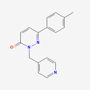 2-(pyridin-4-ylmethyl)-6-(p-tolyl)pyridazin-3(2H)-one