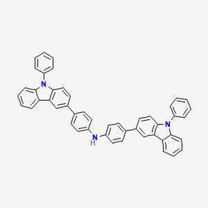 Bis(4-(9-phenyl-9H-carbazol-3-yl)phenyl)amine