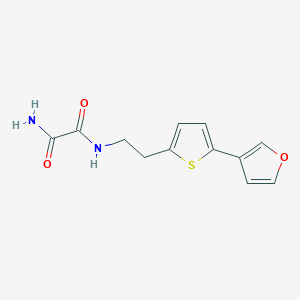 N1-(2-(5-(furan-3-yl)thiophen-2-yl)ethyl)oxalamide