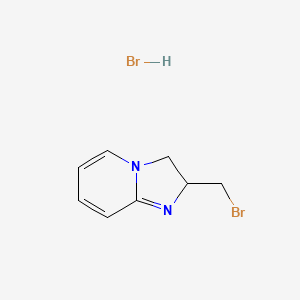 2-(bromomethyl)-2H,3H-imidazo[1,2-a]pyridine hydrobromide