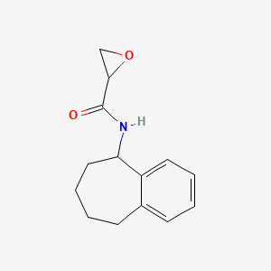 N-(6,7,8,9-Tetrahydro-5H-benzo[7]annulen-5-yl)oxirane-2-carboxamide