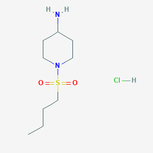 1-Butylsulfonylpiperidin-4-amine;hydrochloride