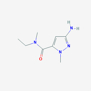 3-Amino-N-ethyl-N,1-dimethyl-1H-pyrazole-5-carboxamide
