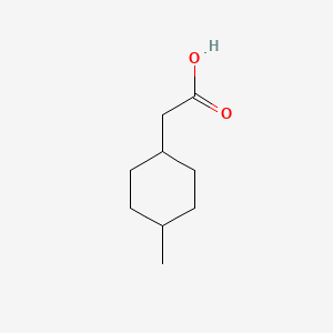 molecular formula C9H16O2 B2985419 2-(4-methylcyclohexyl)acetic Acid CAS No. 6603-71-0