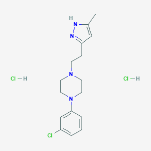 molecular formula C16H23Cl3N4 B029858 Mepiprazole dihydrochloride CAS No. 20344-15-4
