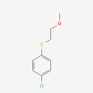 1-(2-Methoxy-ethylsulfanyl)-4-chlorobenzene