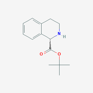 molecular formula C14H19NO2 B2985820 Tert-butyl (1S)-1,2,3,4-tetrahydroisoquinoline-1-carboxylate CAS No. 2287237-28-7