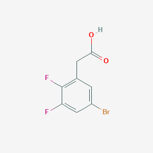 molecular formula C8H5BrF2O2 B2985876 5-Bromo-2,3-difluorophenylacetic acid CAS No. 1780302-08-0