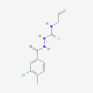 N-allyl-2-(3-chloro-4-methylbenzoyl)hydrazinecarbothioamide