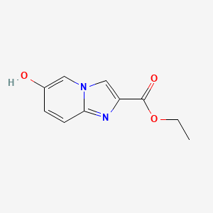 molecular formula C10H10N2O3 B2985956 Ethyl 6-hydroxyimidazo[1,2-a]pyridine-2-carboxylate CAS No. 1254170-86-9