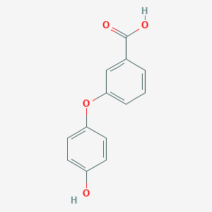 molecular formula C13H10O4 B029863 3-(4-羟基苯氧基)苯甲酸 CAS No. 35065-12-4