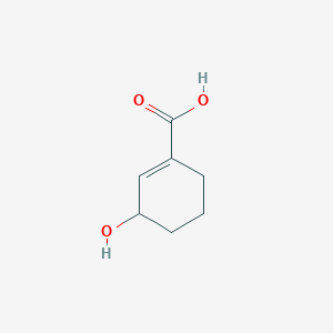 3-Hydroxy-1-cyclohexene-1-carboxylic acid