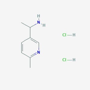 1-(6-Methylpyridin-3-yl)ethanamine dihydrochloride