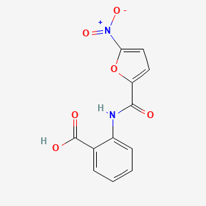2-(5-Nitrofuran-2-amido)benzoic acid