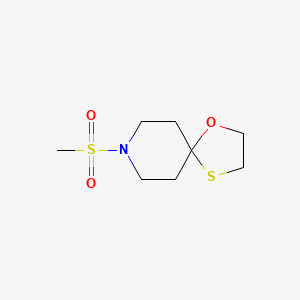 8-(Methylsulfonyl)-1-oxa-4-thia-8-azaspiro[4.5]decane
