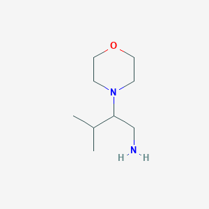 3-Methyl-2-morpholin-4-yl-butylamine