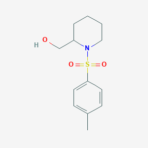 [1-(4-Methylphenyl)sulfonylpiperidin-2-yl]methanol