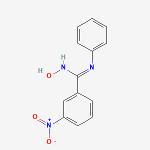 N'-hydroxy-3-nitro-N-phenylbenzenecarboximidamide