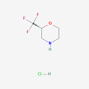 (2R)-2-(trifluoromethyl)morpholine hydrochloride
