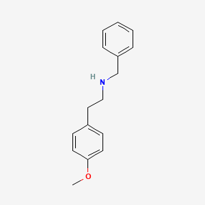molecular formula C16H19NO B2986508 N-benzyl-2-(4-methoxyphenyl)ethanamine CAS No. 51713-72-5