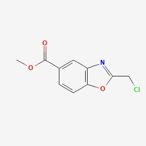 Methyl 2-(chloromethyl)-1,3-benzoxazole-5-carboxylate