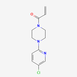 1-[4-(5-Chloropyridin-2-yl)piperazin-1-yl]prop-2-en-1-one