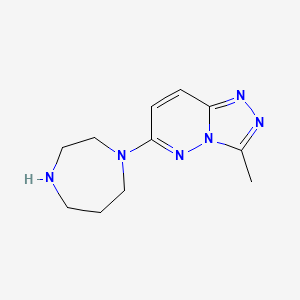 6-(1,4-Diazepan-1-yl)-3-methyl-[1,2,4]triazolo[4,3-b]pyridazine