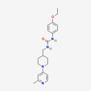 1-(4-Ethoxyphenyl)-3-((1-(2-methylpyridin-4-yl)piperidin-4-yl)methyl)urea