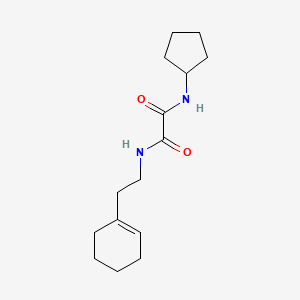 N-[2-(cyclohexen-1-yl)ethyl]-N'-cyclopentyloxamide