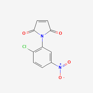 1-(2-chloro-5-nitrophenyl)-2,5-dihydro-1H-pyrrole-2,5-dione