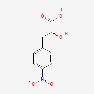 B2987011 (2R)-2-hydroxy-3-(4-nitrophenyl)propanoic acid CAS No. 68671-47-6