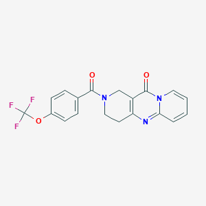 2-(4-(trifluoromethoxy)benzoyl)-3,4-dihydro-1H-dipyrido[1,2-a:4',3'-d]pyrimidin-11(2H)-one