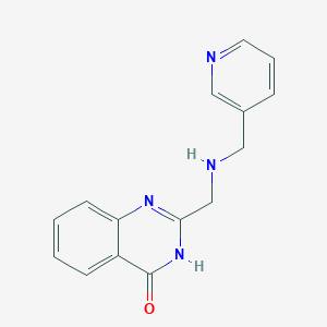 2-{[(3-pyridinylmethyl)amino]methyl}-4(3H)-quinazolinone