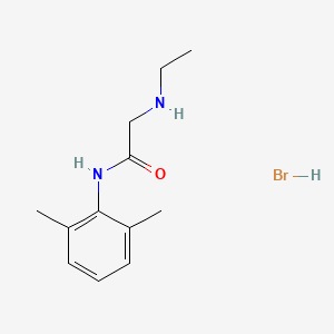 N-(2,6-dimethylphenyl)-2-(ethylamino)acetamide hydrobromide