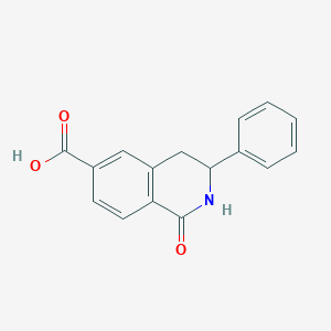 1-Oxo-3-phenyl-1,2,3,4-tetrahydroisoquinoline-6-carboxylic acid