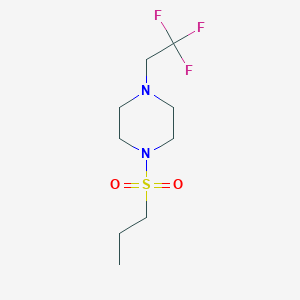 1-(Propylsulfonyl)-4-(2,2,2-trifluoroethyl)piperazine
