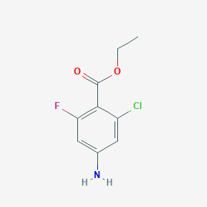 Ethyl 4-amino-2-chloro-6-fluorobenzoate