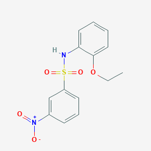 N-(2-ethoxyphenyl)-3-nitrobenzenesulfonamide