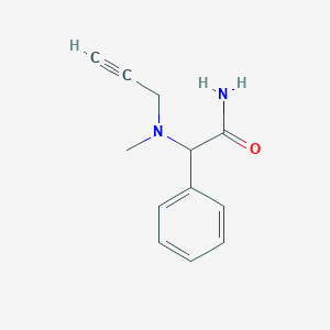 2-[Methyl(prop-2-yn-1-yl)amino]-2-phenylacetamide