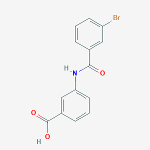 3-(3-Bromobenzamido)benzoic acid