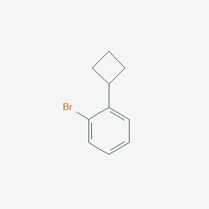 molecular formula C10H11Br B2987401 1-Bromo-2-cyclobutylbenzene CAS No. 1353854-80-4