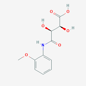 (2S,3S)-2,3-dihydroxy-3-[(2-methoxyphenyl)carbamoyl]propanoic acid