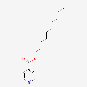 molecular formula C16H25NO2 B2987403 decyl isonicotinate CAS No. 93145-74-5