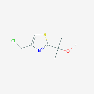 4-(Chloromethyl)-2-(2-methoxypropan-2-yl)thiazole