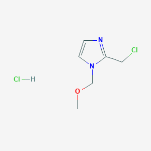 2-(Chloromethyl)-1-(methoxymethyl)-1H-imidazole hydrochloride