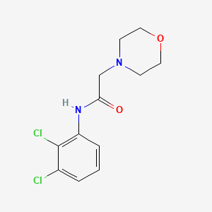 molecular formula C12H14Cl2N2O2 B2987735 N-(2,3-dichlorophenyl)-2-(morpholin-4-yl)acetamide CAS No. 306732-05-8