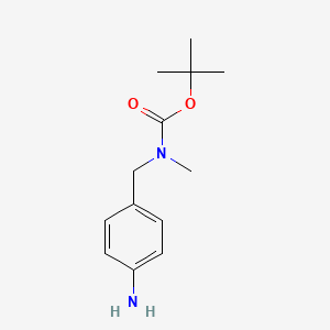 molecular formula C13H20N2O2 B2987776 tert-butyl 4-aMinobenzyl(Methyl)carbaMate CAS No. 225240-83-5