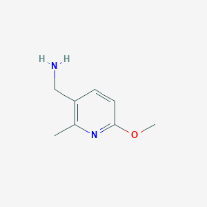 (6-Methoxy-2-methylpyridin-3-yl)methanamine